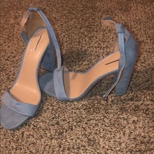 Baby blue heel